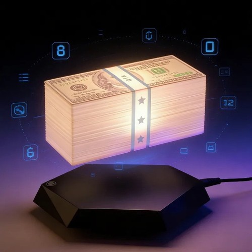 Magnetic levitating gta money - magnetic,