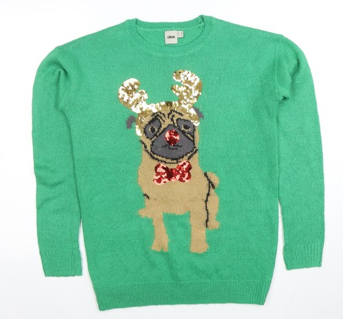 Asos women green - green, sequin