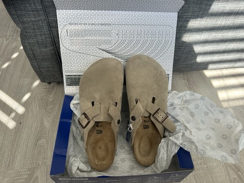 Birkenstock boston clogs taupe - clogs,