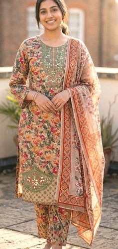 Elegent floral shalwar kameez - elegent,