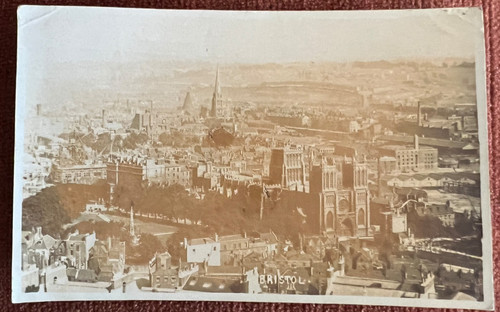 Antique postcard bristol city - bristol,