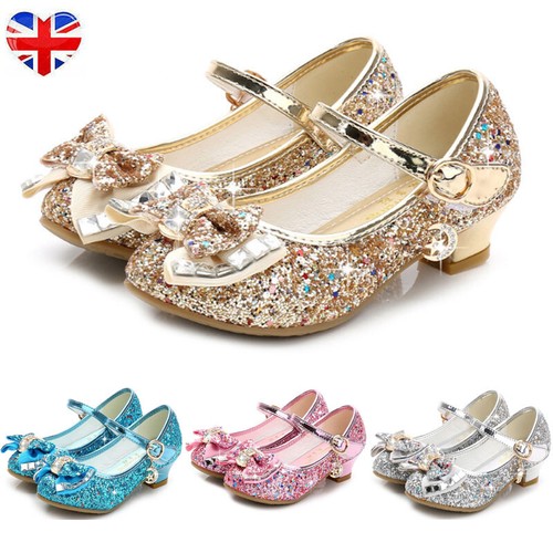 Girls low heels princess - girls, shoes