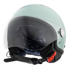 Demi Jet Helmet PIAGGIO for Vespa Visor 4.0 Green Relax 350/A