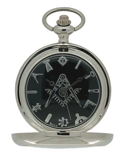 Pewter front freemason masonic - front,