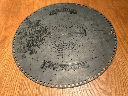 Regina music box disc - music, 15