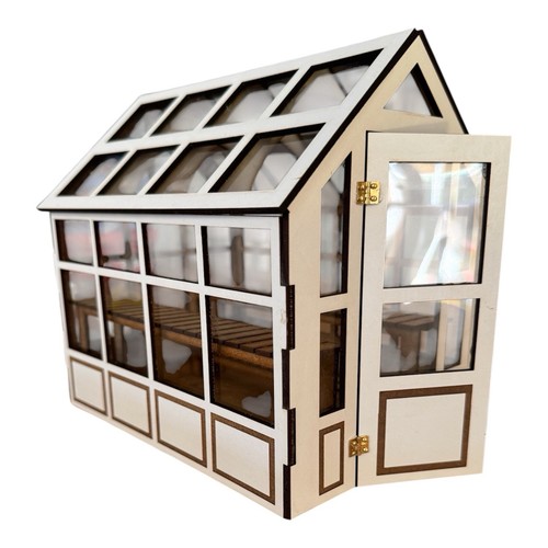 Dolls house greenhouse laser - greenhouse,