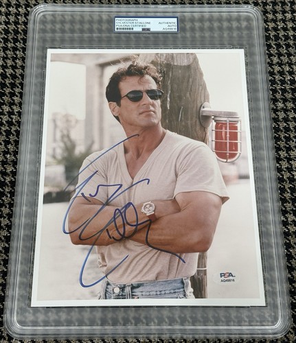 Sylvester stallone signed - sylvester,