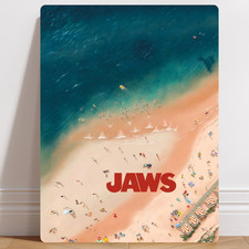 Jaws Movie Beach Aluminium