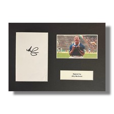 Signed ALLY McCOIST A4 Mount -