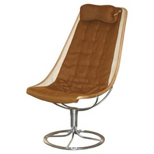BRUNO MATHSSON SWEDISH MID CENTURY 1907-1988 JETSON SWIVEL ARMCHAIR FOR DUX