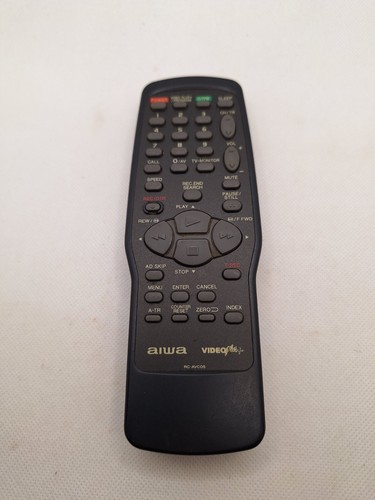 Aiwa vhs remote - aiwa, control