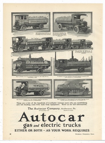 1924 autocar trucks - 1924, oil