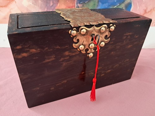 Victorian coromandel book box - victorian,