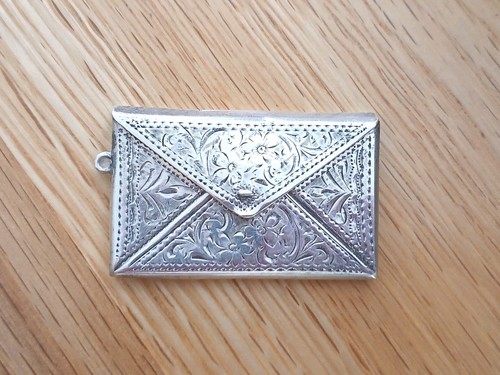 Sterling silver double stamp - double,