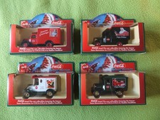 4 Lledo Coca-Cola Santa Collection Christmas Truck - Haddon Sundblom - FREE P &P