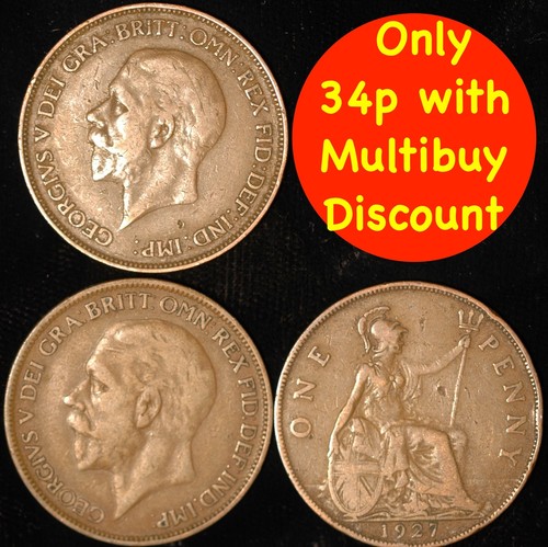 Penny 1911 1936 - george, v
