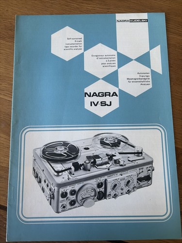 Nagra tape recorder - nagra,