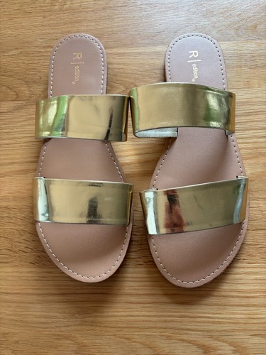 Ladies redoute glossy gold - redoute,