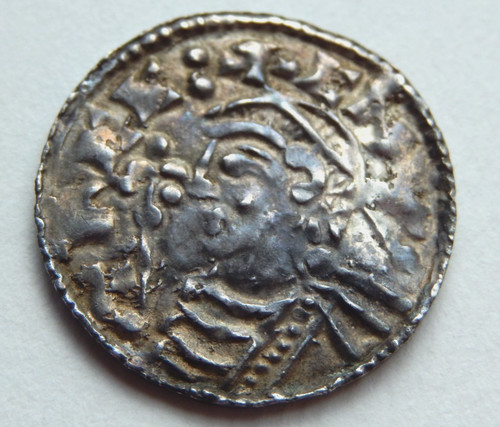 A894 cnut silver hammered - cnut,