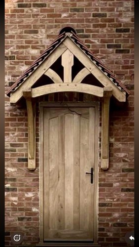 Solid oak porch - porch, kit