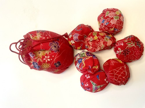 Japanese otedama bag - bag, of