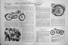 Old Vintage Print Motor Cycle