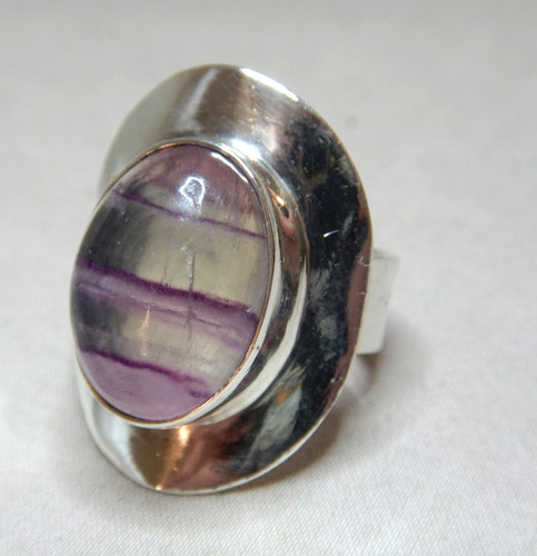 Vintage fluorite sterling - &,