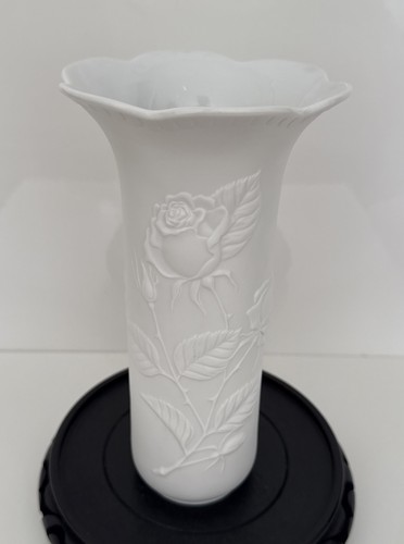 Vase kaiser white bisque rose - kaiser,