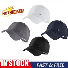 Nike Men's Heritage 86 Swoosh Metal Cap Baseball Golf Adjustable Sports Hat