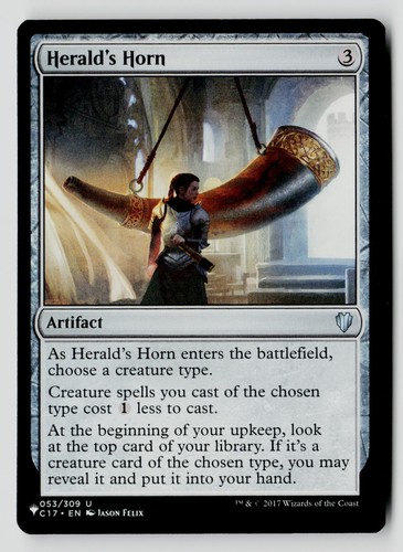 Herald horn mtg c17 nm - herald's, 53