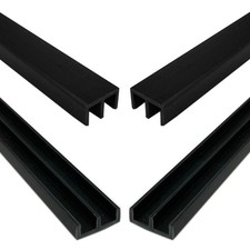 TOP AND BOTTOM DOOR CHANNELS RUNNERS LINCAT PIE WARMER DISPLAY CABINET DS11 DS12