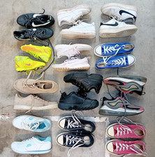 Job Lot Used Trainers Men/Womens x12 Pairs Nike / Adidas / Converse / Fila