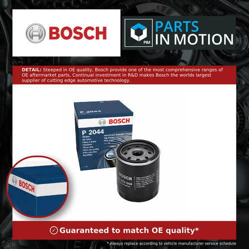 Oil filter 0986452044 - filter, bosch
