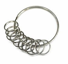 Jailers Steel Split Ring Loop