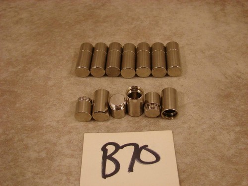 B70 machined steel pill box - machined,