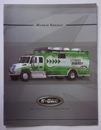 One hybrid energy vehicles - e-one,