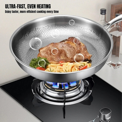 32cm titanium frying - titanium,