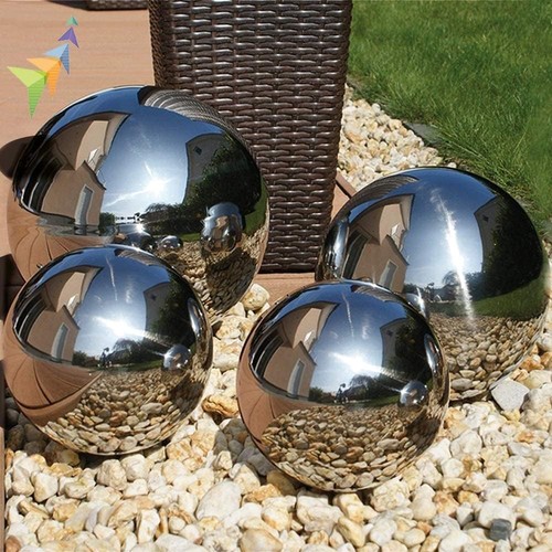 Stainless steel gazing ball - stainless,