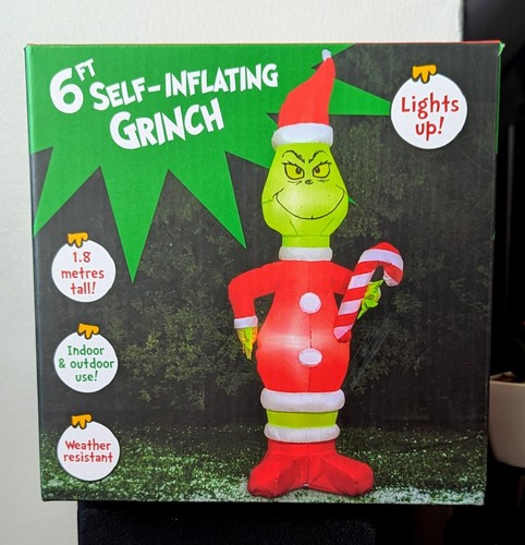 6ft grinch self inflating - 6ft,