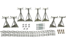 Static Caravan Axle Stands