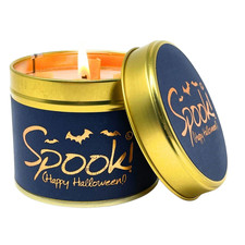 Lily flame scented - candle, tin