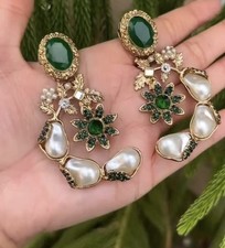 Turkish Style handmade Mother Of Pearl Earrings Turkish Jewellery