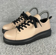 Ecco Leather Trainers Womens
