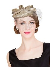 Champagne Fascinator Top Hat