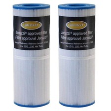 2 JACUZZI J210 WATER FILTERS FOR HOT TUB SPA GENUINE APPROVED NEW SEALED 373045