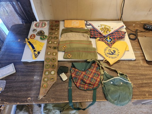 Vintage boy scout hats - scout,