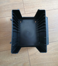 CD Storage Rack Black Plastic