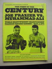 Boxing Illustrated Magazine The Fight of the Century Special Frazier v Ali 1971
