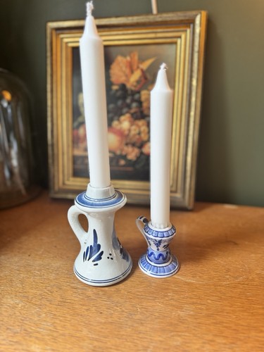 Vintage delft blue pottery - vintage,