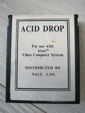 Acid Drop Atari 2600 White